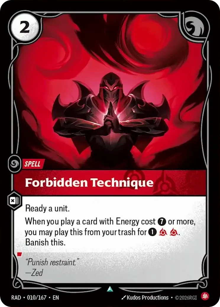 Forbidden Technique