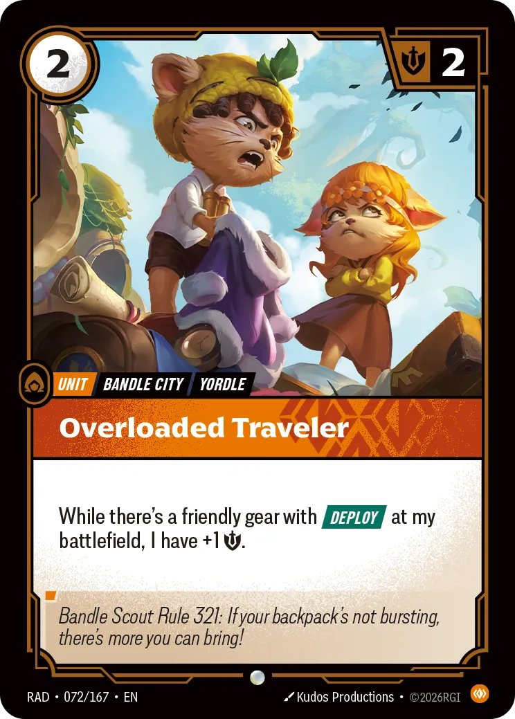 Overloaded Traveler