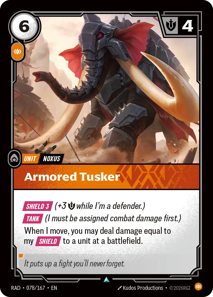 Armored Tusker