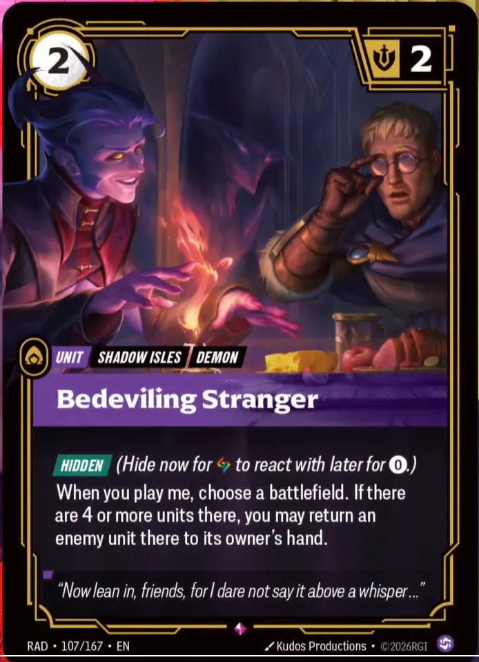 Bedeviling Stranger