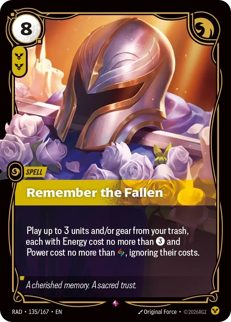 Remember the Fallen